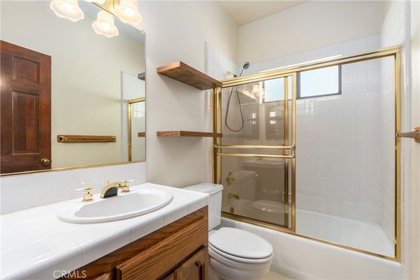 Bathroom, Glass Shower, Interior, Tile Countertops