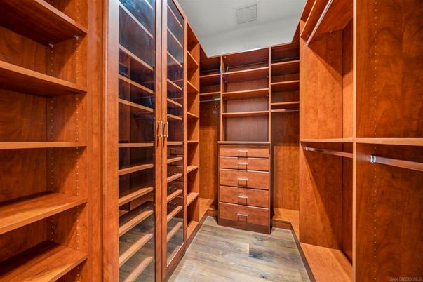 Interior, Walk-in Closets, Wood Texture Flooring