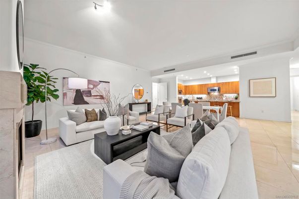 Dining room, Interior, Kitchen, Living room, Recessed Lighting