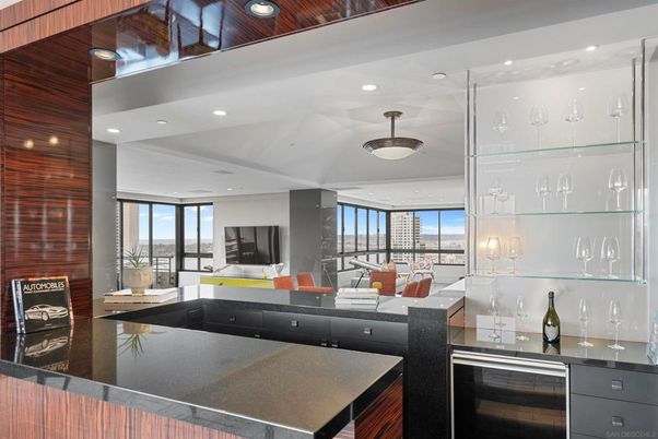 Interior, Kitchen, Living room, Pendant Lights, Recessed Lighting