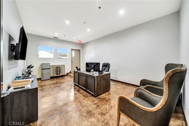 Home Office, Interior, Recessed Lighting