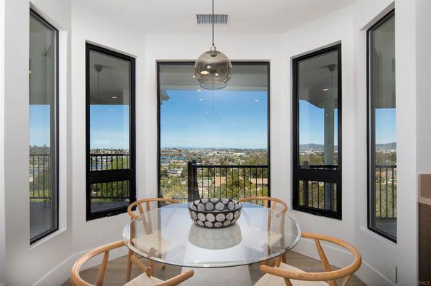 Dining room, Interior, Pendant Lights