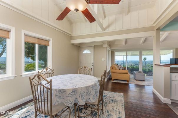 Dining room, Interior, Wood Texture Flooring