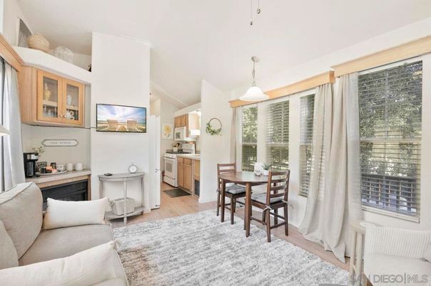 Dining room, Interior, Kitchen, Pendant Lights, Wood Texture Flooring