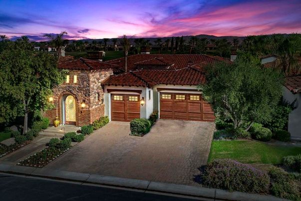 Attached, Exterior, Facade, Brick Facade, Mediterranean