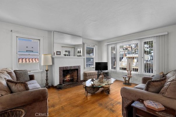 Fireplace, Interior, Living room, Wood Texture Flooring