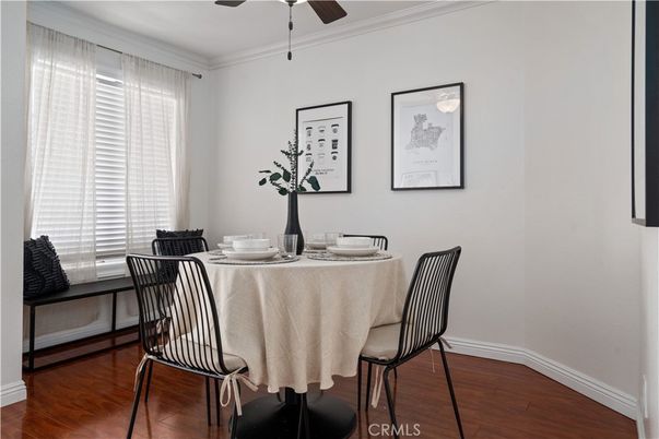 Dining room, Interior, Wood Texture Flooring