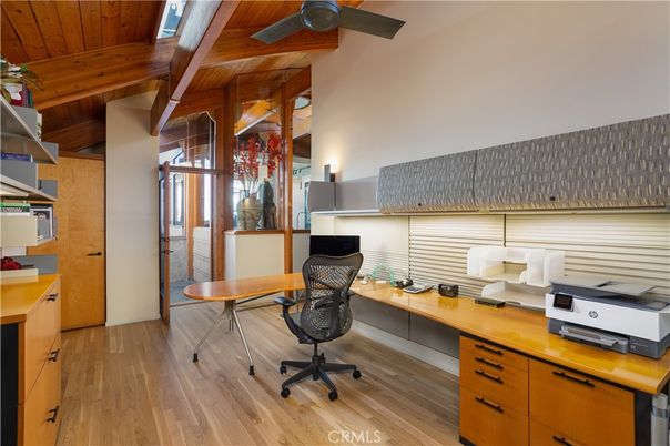 Home Office, Interior, Wooden Beams, Wooden Ceilings, Wood Texture Flooring