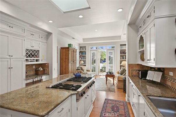 Interior, Kitchen, Living room, Recessed Lighting, Wood Texture Flooring