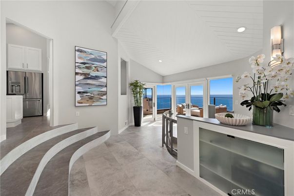 Interior, Kitchen, Recessed Lighting, Stainless Steel Appliances, Water