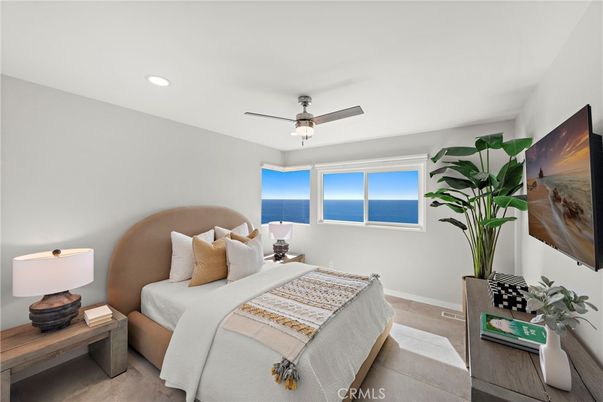 Bedroom, Interior, Recessed Lighting, Water