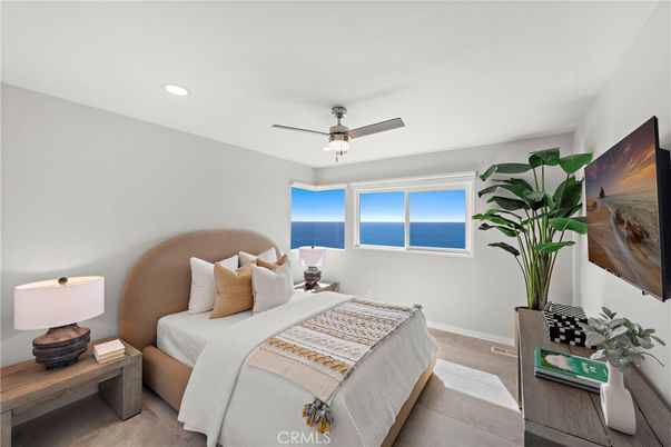 Bedroom, Interior, Recessed Lighting, Water