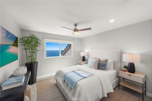 Bedroom, Interior, Recessed Lighting, Water