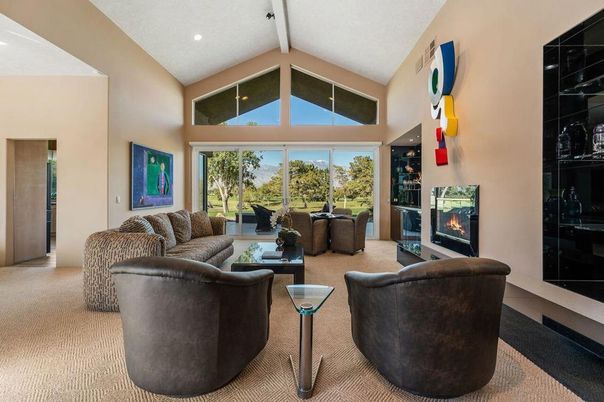 Fireplace, Interior, Living room, Recessed Lighting