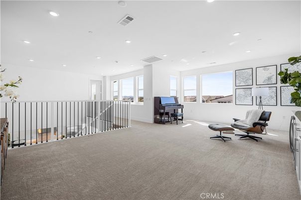 Home Office, Interior, Recessed Lighting