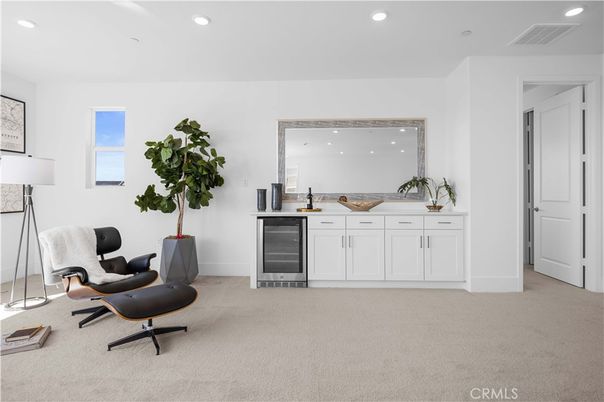 Home Office, Interior, Recessed Lighting