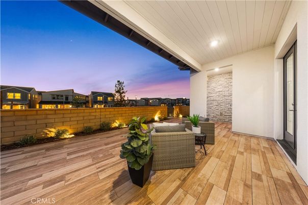 Exterior, Wood Texture Flooring