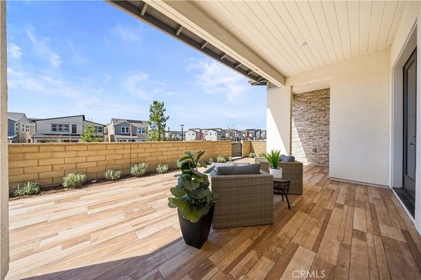 Exterior, Wood Texture Flooring