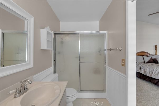 Bathroom, Bedroom, Glass Shower, Interior