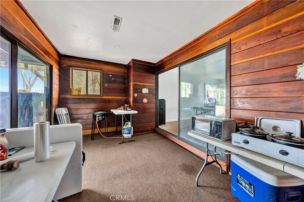 Home Office, Interior, Wooden Walls