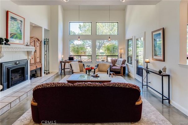 Fireplace, Interior, Living room, Pendant Lights, Recessed Lighting