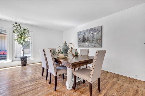 Dining room, Interior, Wood Texture Flooring