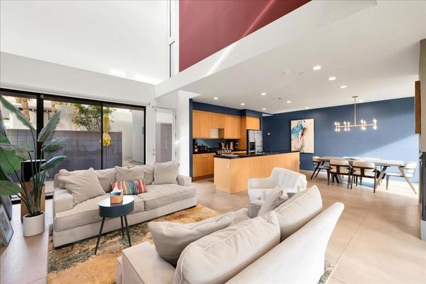 Dining room, Interior, Kitchen, Living room, Pendant Lights, Recessed Lighting