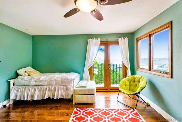 Bedroom, Interior, Water, Wood Texture Flooring