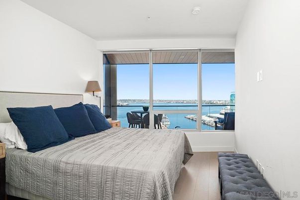 Bedroom, Interior, Water, Wood Texture Flooring