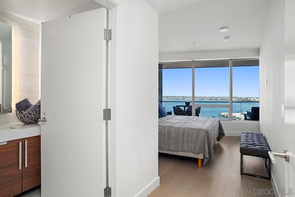 Bedroom, Interior, Water, Wood Texture Flooring