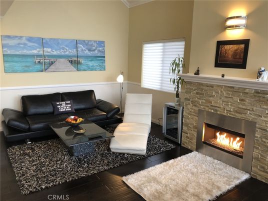 Fireplace, Interior, Living room, Water, Wood Texture Flooring