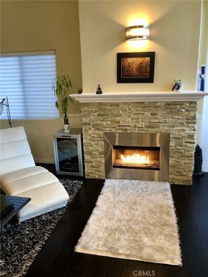 Fireplace, Interior, Wood Texture Flooring