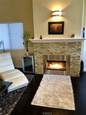 Fireplace, Interior, Living room, Wood Texture Flooring