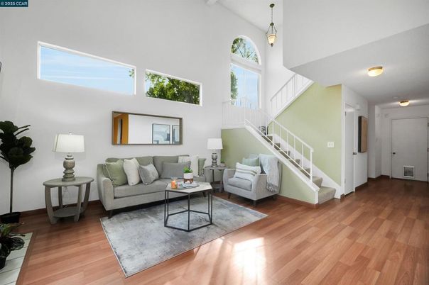 Interior, Living room, Pendant Lights, Wood Texture Flooring