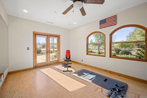 Fitness Equipment, Interior, Recessed Lighting