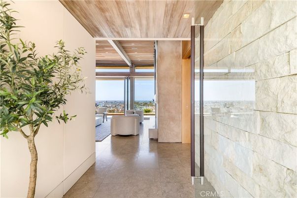 Interior, Recessed Lighting, Stone Walls, Wooden Ceilings
