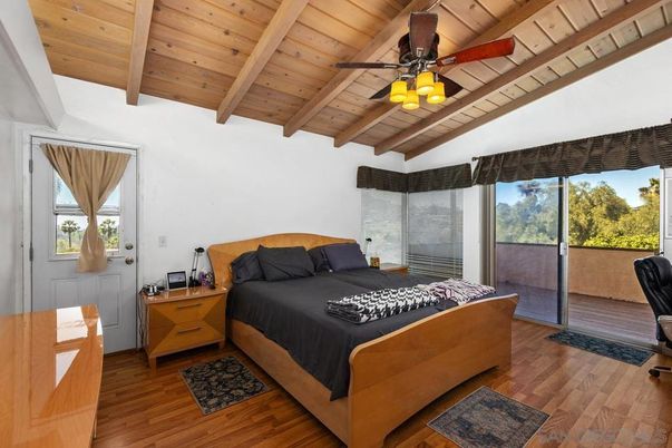 Bedroom, Interior, Wooden Beams, Wooden Ceilings, Wood Texture Flooring
