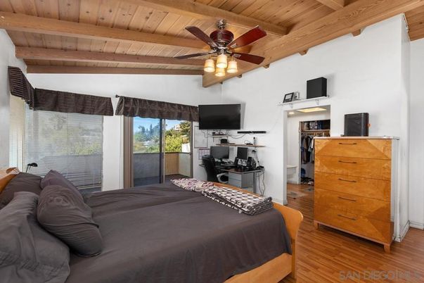 Bedroom, Interior, Wooden Beams, Wooden Ceilings, Wood Texture Flooring