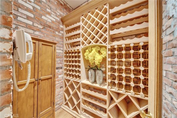 Interior, Stone Walls, Wine Storage