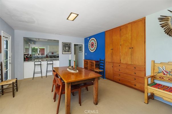 Dining room, Interior, Kitchen, Recessed Lighting
