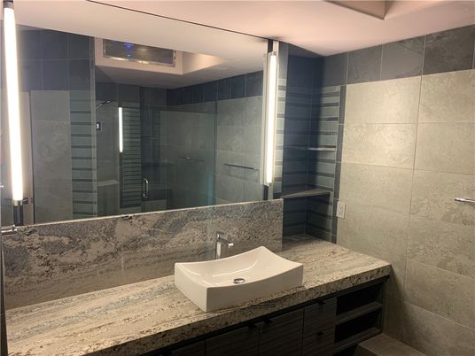 Bathroom, Glass Shower, Interior