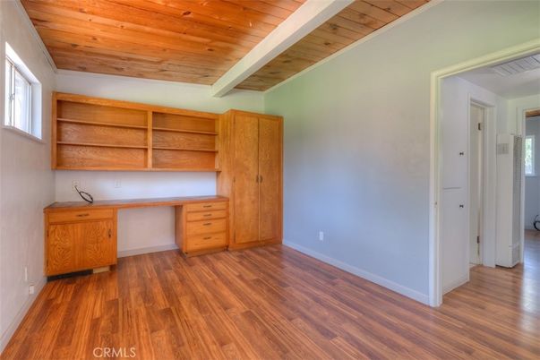 Empty room, Interior, Wooden Ceilings, Wood Texture Flooring