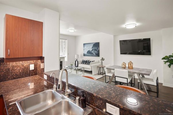 Dining room, Interior, Kitchen, Living room