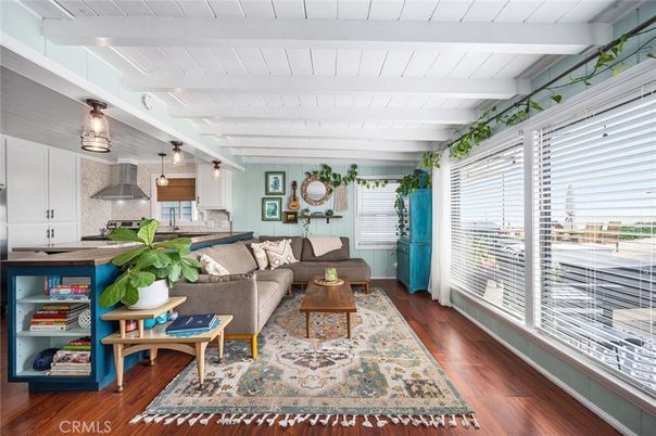 Interior, Kitchen, Living room, Wood Texture Flooring