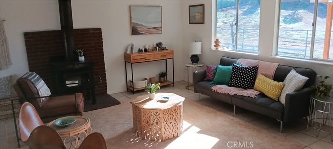 Interior, Living room, Stone Walls