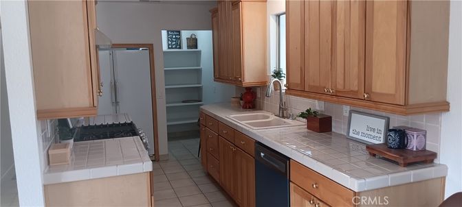 Interior, Kitchen, Tile Countertops