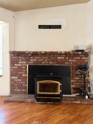Fireplace, Interior, Wood Texture Flooring