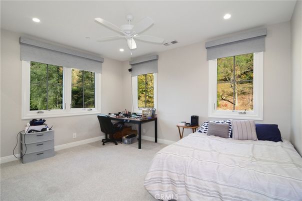 Bedroom, Home Office, Interior, Recessed Lighting