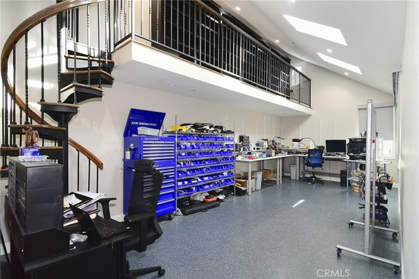 Home Office, Interior, Recessed Lighting