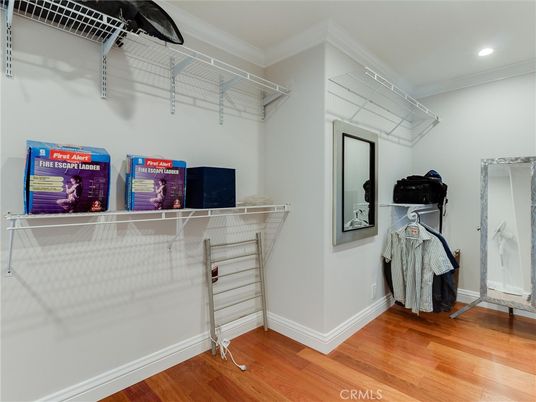 Interior, Recessed Lighting, Walk-in Closets, Wood Texture Flooring